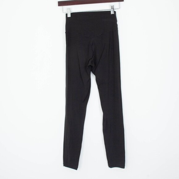 Aerie‎ Womens Offline Real Me High Waisted 7/8 Leggings Size S Black Athleisure - Picture 4 of 6